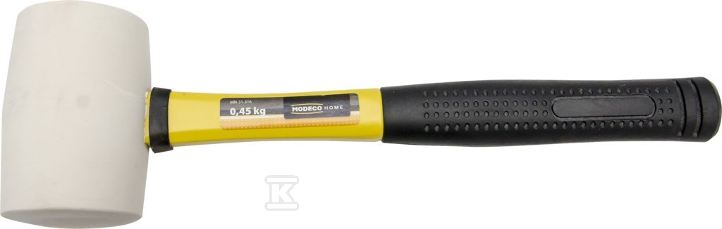 Młotek gumowy 680g trzonek fiberglass - MN-31-324